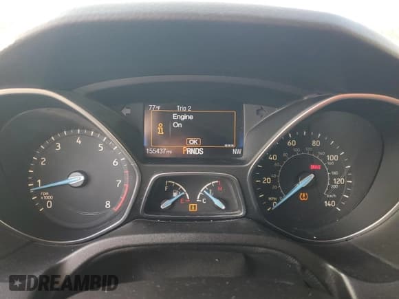 ✅ 2016 Ford Focus SE • VIN: 1FADP3F24GL235393 • Lot: 55973665. Listed on Copart with 155,437 mi. Free auction sales archive from the USA and detailed vehicle history report at DreamBid. Image 9.