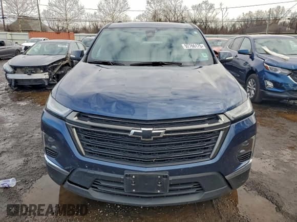 ✅ 2022 Chevrolet Traverse LT Cloth • VIN: 1GNEVGKW2NJ115628 • Lot: 92766175. Listed on Copart with 56,884 mi. Free auction sales archive from the USA and detailed vehicle history report at DreamBid. Image 5.
