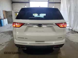 2020 Chevrolet Traverse Premier z VIN 1GNEVKKWXLJ114694, wystawiony jako Copart lot #84733165 z przebiegiem 49 729 mil mil oraz Szkoda całkowita • Salvage title. Historia ofert i sprzedaży dostępna na DreamBid. Obrazek 6.