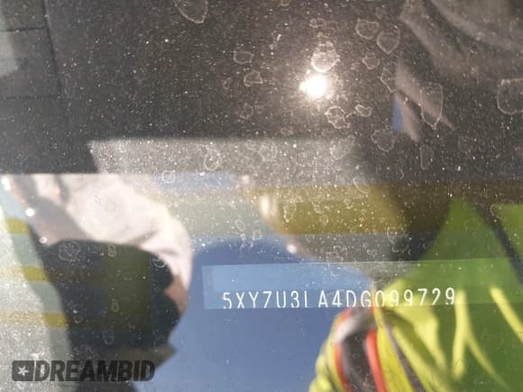 ✅ 2013 Hyundai Santa Fe Sport • VIN: 5XYZU3LA4DG099729 • Lot: 43463958. Listed on IAAI with 164,931 mi. Free auction sales archive from the USA and detailed vehicle history report at DreamBid. Image 16.