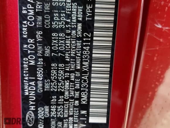 ✅ 2021 Hyundai Tucson Limited • VIN: KM8J3CALXMU384112 • Лот: 69563665. Опубликован ранее на Copart с пробегом 32 339 миль. Бесплатный доступ к архиву аукционных продаж из США и подробный отчёт об истории автомобиля на DreamBid. Изображение 14.