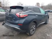 ✅ 2018 Nissan Murano SV • VIN: 5N1AZ2MH6JN151169 • Lot: 43710414. Listed on IAAI with 50,853 mi. Free auction sales archive from the USA and detailed vehicle history report at DreamBid. Image 4.