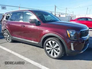 ✅ 2022 Kia Telluride EX • VIN: 5XYP34HC4NG195176 • Lot: 43665229. Listed on IAAI with 47,718 mi. Free auction sales archive from the USA and detailed vehicle history report at DreamBid. Image 1.