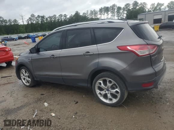 ✅ 2013 Ford Escape Titanium • VIN: 1FMCU0J93DUC51751 • Lot: 56179725. Listed on Copart with 48,688 mi. Free auction sales archive from the USA and detailed vehicle history report at DreamBid. Image 2.
