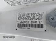 ✅ 1999 Acura Integra GS-R • VIN: JH4DC2395XS001737 • Lot: 41398768. Wystawiony na IAAI z przebiegiem 224 936 mil. Bezpłatny archiwum sprzedaży aukcyjnych z USA i szczegółowy raport historii pojazdu na DreamBid. Zdjęcie 9.