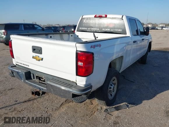 ✅ 2015 Chevrolet Silverado 2500HD Work Truck • VIN: 1GC1KUEG8FF648770 • Lot: 41697062. Listed on IAAI with Not provided. Free auction sales archive from the USA and detailed vehicle history report at DreamBid. Image 4.