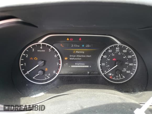 ✅ 2019 Nissan Maxima SV • VIN: 1N4AA6AV4KC367053 • Lot: 55093805. Listed on Copart with 101,991 mi. Free auction sales archive from the USA and detailed vehicle history report at DreamBid. Image 9.