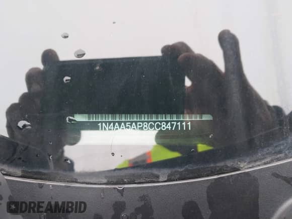 2012 Nissan Maxima S z VIN 1N4AA5AP8CC847111, wystawiony jako IAAI lot #42543652 z przebiegiem 128 709 mil mil oraz . Historia ofert i sprzedaży dostępna na DreamBid. Obrazek 12.