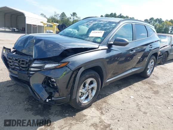 2023 Hyundai Tucson SEL with VIN 5NMJBCAE8PH286149, listed as a IAAI auction lot 43285026 with 16,051 mi miles and . Bid and sale history available at DreamBid. Image 2.