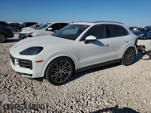 ✅ 2024 Porsche Cayenne • VIN: WP1AA2AY4RDA08608 • Lot: 45282695. Listed on Copart with Not provided. Free auction sales archive from the USA and detailed vehicle history report at DreamBid. Image 1.