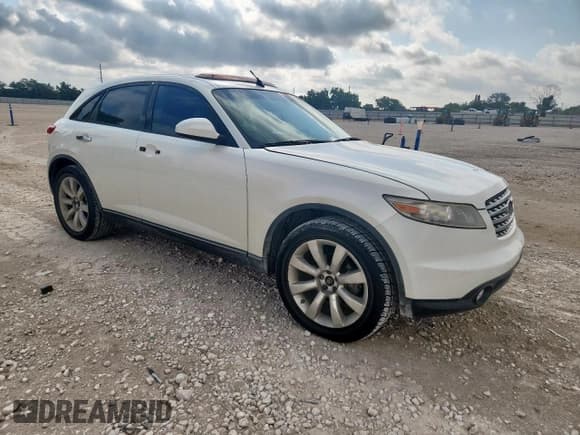 ✅ 2003 Infiniti FX Options • VIN: JNRBS08W83X002800 • Lot: 70504905. Listed on Copart with 184,065 mi. Free auction sales archive from the USA and detailed vehicle history report at DreamBid. Image 4.