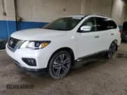 ✅ 2018 Nissan Pathfinder SL • VIN: 5N1DR2MM1JC632405 • Lot: 93420105. Listed on Copart with 178 mi. Free auction sales archive from the USA and detailed vehicle history report at DreamBid. Image 1.