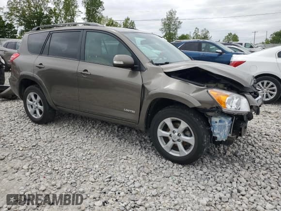 ✅ 2012 Toyota RAV4 Limited • VIN: 2T3DK4DV9CW081296 • Lot: 57340635. Listed on Copart with 75,140 mi. Free auction sales archive from the USA and detailed vehicle history report at DreamBid. Image 4.