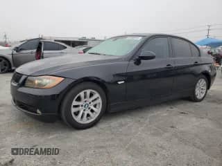 2006 BMW 3 Series 325i with VIN WBAVB13566PT04606, listed as a Copart auction lot 85390915 with 91,703 mi miles and Salvage title. Bid and sale history available at DreamBid. Image 1.