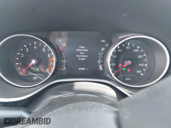 ✅ 2019 Jeep Compass Limited • VIN: 3C4NJCCB0KT725802 • Lot: 42030080. Listed on IAAI with 84,999 mi. Free auction sales archive from the USA and detailed vehicle history report at DreamBid. Image 7.