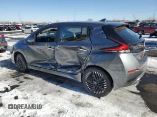 ✅ 2025 Nissan LEAF SV Plus • VIN: 1N4CZ1CV7SC565286 • Lot: 42602975. Wystawiony na Copart z przebiegiem 207 mil. Bezpłatny archiwum sprzedaży aukcyjnych z USA i szczegółowy raport historii pojazdu na DreamBid. Zdjęcie 2.