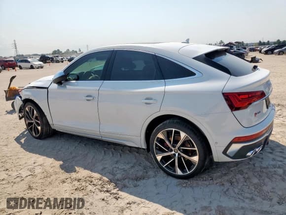 ✅ 2023 Audi SQ5 Sportback Prestige • VIN: WA134AFY2P2107242 • Lot: 81295795. Wystawiony na Copart z przebiegiem 22 796 mil. Bezpłatny archiwum sprzedaży aukcyjnych z USA i szczegółowy raport historii pojazdu na DreamBid. Zdjęcie 2.