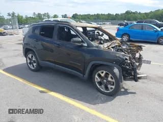 ✅ 2019 Jeep Compass Limited • VIN: 3C4NJCCB5KT667282 • Lot: 42316917. Listed on IAAI with 51,540 mi. Free auction sales archive from the USA and detailed vehicle history report at DreamBid. Image 1.
