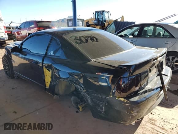 ✅ 2001 Ford Mustang GT Deluxe • VIN: 1FAFP42X41F232564 • Lot: 80481695. Listed on Copart with 195,786 mi. Free auction sales archive from the USA and detailed vehicle history report at DreamBid. Image 2.