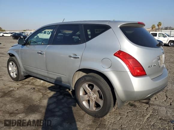 ✅ 2003 Nissan Murano SL • VIN: JN8AZ08T33W121474 • Lot: 84792105. Listed on Copart with 206,822 mi. Free auction sales archive from the USA and detailed vehicle history report at DreamBid. Image 2.