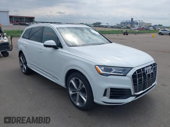 ✅ 2021 Audi Q7 Premium Plus • VIN: WA1LXAF75MD021454 • Lot: 42444321. Listed on IAAI with 39,103 mi. Free auction sales archive from the USA and detailed vehicle history report at DreamBid. Image 1.