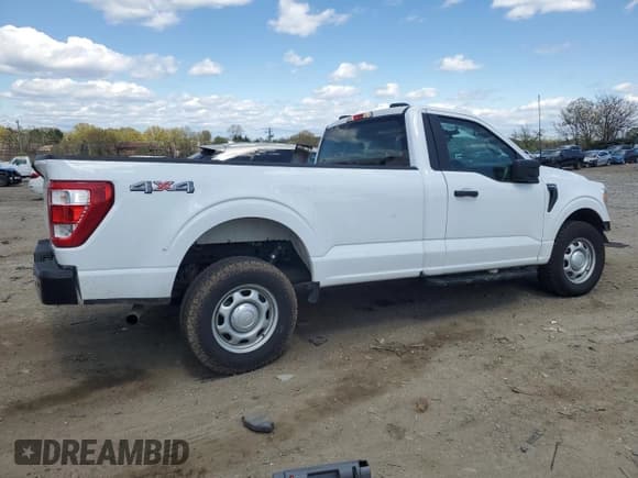 ✅ 2022 Ford F-150 XL • VIN: 1FTMF1EB9NKE64738 • Lot: 53366985. Listed on Copart with 86,630 mi. Free auction sales archive from the USA and detailed vehicle history report at DreamBid. Image 3.