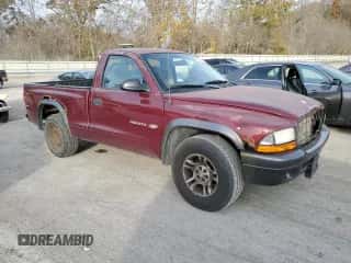 2002 Dodge Dakota z VIN 1B7FL16X22S668515, wystawiony jako Copart lot #78352644 z przebiegiem 214 222 mil mil oraz Szkoda całkowita • Salvage title. Historia ofert i sprzedaży dostępna na DreamBid. Obrazek 4.