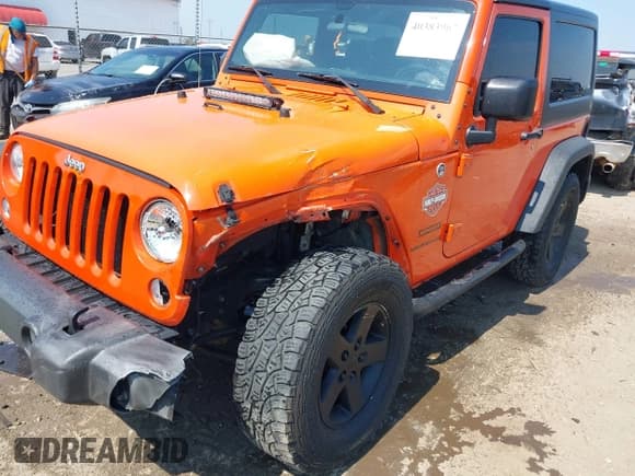 ✅ 2015 Jeep Wrangler Sport • VIN: 1C4AJWAG3FL645510 • Lot: 40383967. Listed on IAAI with 84,143 mi. Free auction sales archive from the USA and detailed vehicle history report at DreamBid. Image 6.
