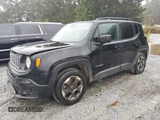 ✅ 2017 Jeep Renegade Sport • VIN: ZACCJAAB1HPF41581 • Лот: 90232555. Опубликован ранее на Copart с пробегом 83 440 миль. Бесплатный доступ к архиву аукционных продаж из США и подробный отчёт об истории автомобиля на DreamBid. Изображение 1.