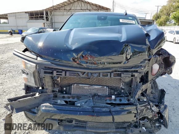 ✅ 2024 Chevrolet Silverado 1500 Custom • VIN: 3GCPABEK6RG254323 • Лот: 80350925. Опубликован ранее на Copart с пробегом 23 676 миль. Бесплатный доступ к архиву аукционных продаж из США и подробный отчёт об истории автомобиля на DreamBid. Изображение 11.