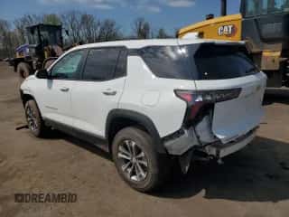 2025 Chevrolet Equinox FWD LT z VIN 3GNAXHEGXSL220604, wystawiony jako Copart lot #54407375 z przebiegiem 6 306 mil mil oraz Czysty tytuł • Clean title. Historia ofert i sprzedaży dostępna na DreamBid. Obrazek 2.