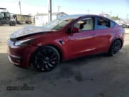 ✅ 2022 Tesla Model Y Performance • VIN: 7SAYGDEF6NF340204 • Lot: 82315455. Listed on Copart with Not provided. Free auction sales archive from the USA and detailed vehicle history report at DreamBid. Image 1.