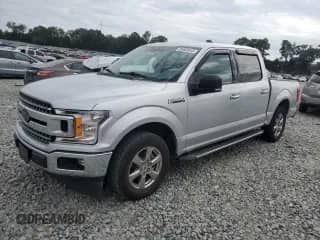 2018 Ford F-150 XL with VIN 1FTEW1CP5JFD31349, listed as a Copart auction lot 85582915 with 96,674 mi miles and Salvage title. Bid and sale history available at DreamBid. Image 1.