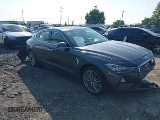 ✅ 2020 Genesis G70 2.0T • VIN: KMTG34LAXLU055376 • Лот: 42401088. Опубликован ранее на IAAI с пробегом 55 213 миль. Бесплатный доступ к архиву аукционных продаж из США и подробный отчёт об истории автомобиля на DreamBid. Изображение 1.