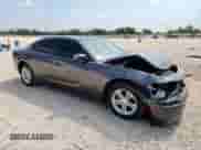 2022 Dodge Charger SXT with VIN 2C3CDXBG2NH224267, listed as a Copart auction lot 80954845 with 51,100 mi miles and Salvage title. Bid and sale history available at DreamBid. Image 4.