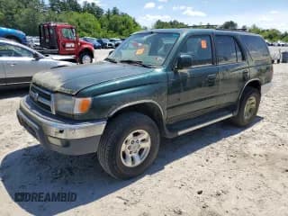 ✅ 1999 Toyota 4Runner SR5 • VIN: JT3HN86R8X0227489 • Lot: 59240735. Listed on Copart with Not provided. Free auction sales archive from the USA and detailed vehicle history report at DreamBid. Image 1.