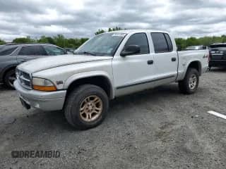2004 Dodge Dakota SLT z VIN 1D7HG48N64S522587, wystawiony jako Copart lot #58381955 z przebiegiem 174 464 mil mil oraz Czysty tytuł • Clean title. Historia ofert i sprzedaży dostępna na DreamBid. Obrazek 1.