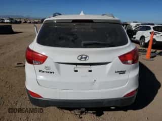2014 Hyundai Tucson Limited with VIN KM8JUCAG8EU939916, listed as a Copart auction lot 82686485 with 129,986 mi miles and Clean title. Bid and sale history available at DreamBid. Image 6.