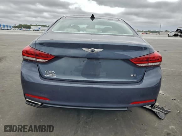 ✅ 2017 Genesis G80 3.8L • VIN: KMHGN4JE6HU184295 • Lot: 94769875. Listed on Copart with 84,304 mi. Free auction sales archive from the USA and detailed vehicle history report at DreamBid. Image 6.