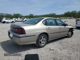 2003 Chevrolet Impala z VIN 2G1WF52EX39257071, wystawiony jako Copart lot #51977024 z przebiegiem Nie podano mil oraz Szkoda całkowita • Salvage title. Historia ofert i sprzedaży dostępna na DreamBid. Obrazek 3.