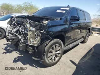 2024 Chevrolet Suburban LT z VIN 1GNSCCKD0RR394388, wystawiony jako Copart lot #65982895 z przebiegiem 21 810 mil mil oraz Szkoda całkowita • Salvage title. Historia ofert i sprzedaży dostępna na DreamBid. Obrazek 1.