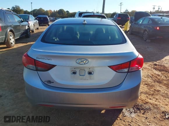 ✅ 2013 Hyundai Elantra GLS • VIN: 5NPDH4AEXDH240533 • Lot: 43576073. Listed on IAAI with 180,997 mi. Free auction sales archive from the USA and detailed vehicle history report at DreamBid. Image 16.