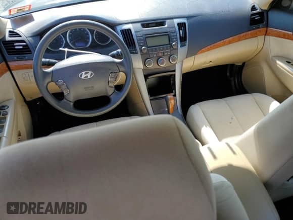 2009 Hyundai Sonata GLS with VIN 5NPET46C59H466576, listed as a Copart auction lot 68426914 with 236,279 mi miles and Salvage title. Bid and sale history available at DreamBid. Image 8.