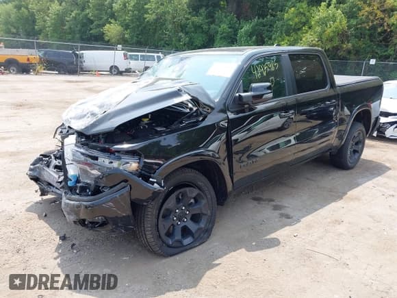 ✅ 2025 Ram 1500 Big Horn • VIN: 1C6RRFFG3SN696337 • Lot: 42925985. Listed on IAAI with 5,179 mi. Free auction sales archive from the USA and detailed vehicle history report at DreamBid. Image 17.