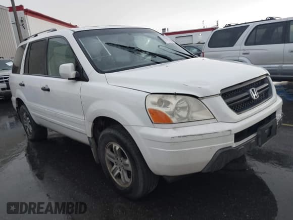 ✅ 2005 Honda Pilot EX-L • VIN: 2HKYF186X5H551773 • Lot: 43391024. Listed on IAAI with 290,790 mi. Free auction sales archive from the USA and detailed vehicle history report at DreamBid. Image 1.