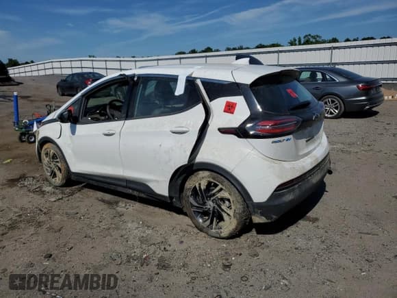 ✅ 2022 Chevrolet Bolt EV 2LT • VIN: 1G1FX6S00N4100937 • Lot: 60074914. Wystawiony na Copart z przebiegiem Nie podano. Bezpłatny archiwum sprzedaży aukcyjnych z USA i szczegółowy raport historii pojazdu na DreamBid. Zdjęcie 2.