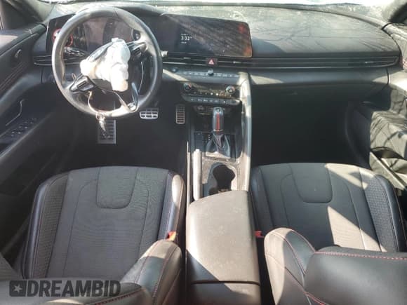 ✅ 2023 Hyundai Elantra N Line • VIN: KMHLR4AFXPU540547 • Lot: 71373055. Listed on Copart with 43,044 mi. Free auction sales archive from the USA and detailed vehicle history report at DreamBid. Image 8.