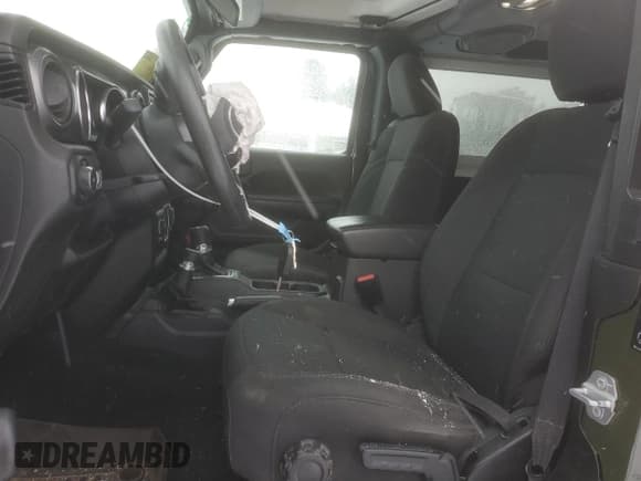 ✅ 2021 Jeep Wrangler Sport • VIN: 1C4GJXAN8MW856311 • Lot: 45948825. Listed on Copart with 16,550 mi. Free auction sales archive from the USA and detailed vehicle history report at DreamBid. Image 7.