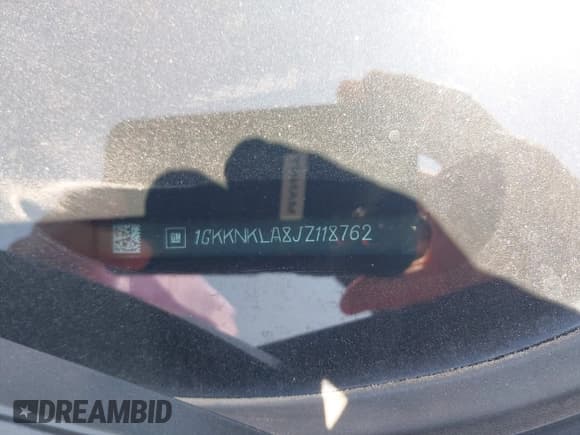 ✅ 2018 GMC Acadia SLE • VIN: 1GKKNKLA8JZ118762 • Lot: 42878537. Wystawiony na IAAI z przebiegiem 124 998 mil. Bezpłatny archiwum sprzedaży aukcyjnych z USA i szczegółowy raport historii pojazdu na DreamBid. Zdjęcie 9.