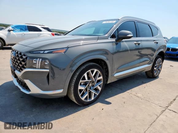 ✅ 2023 Hyundai Santa Fe Calligraphy • VIN: 5NMS54AL3PH617722 • Lot: 70292765. Listed on Copart with 43,027 mi. Free auction sales archive from the USA and detailed vehicle history report at DreamBid. Image 1.